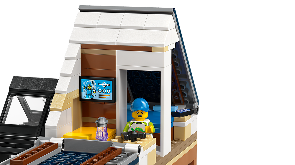 Familienhaus mit Elektroauto