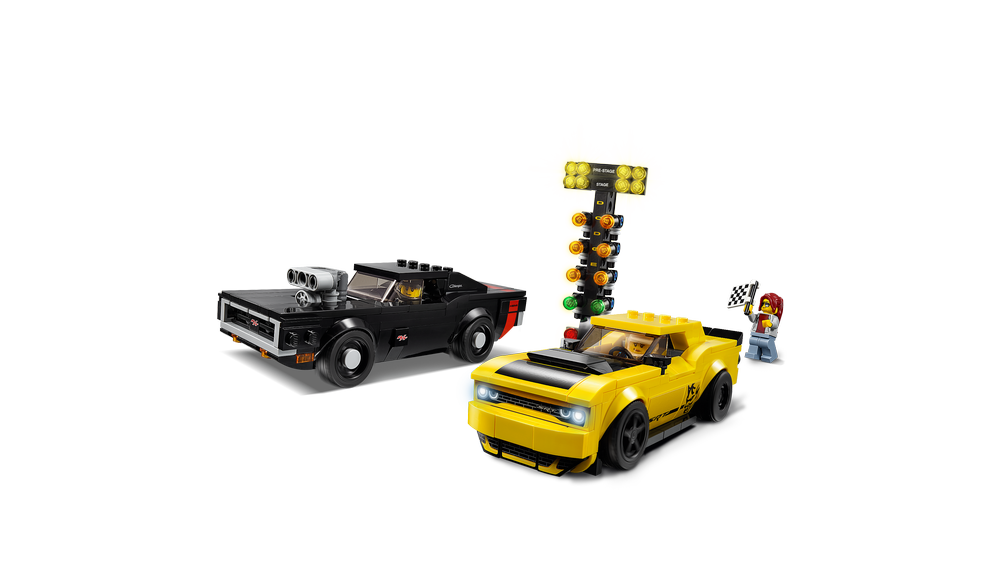 2018 Dodge Challenger SRT Demon und 1970 Dodge Charger R/T